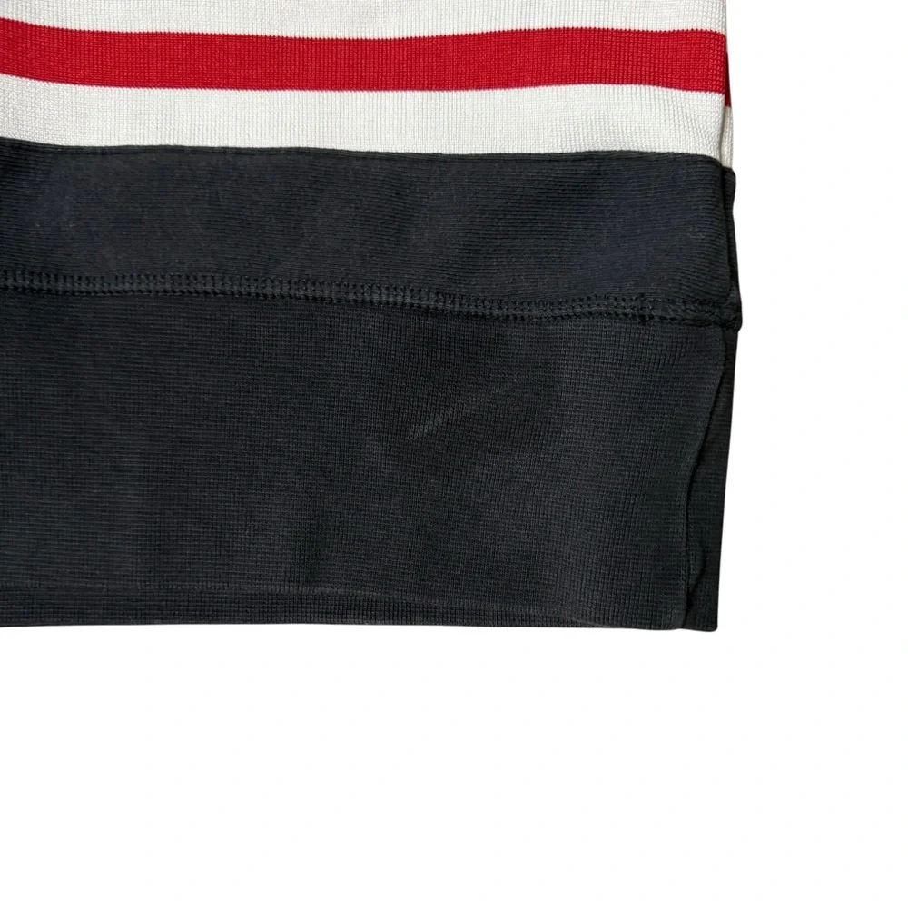 Champion Vintage Reverse Weave Hoodie Black Red Varsity “C” Patch Size Medium - Picture 8 of 8